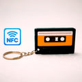 Chaveiro NFC em Formato de Fita K7 - Kit com até 10 unidades