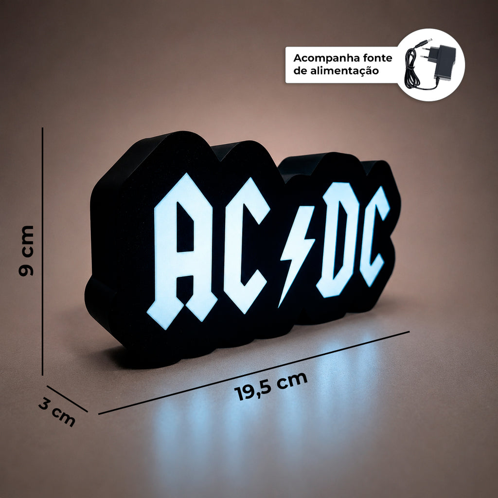Luminária Lightbox ACDC