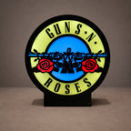 Luminária Lightbox Guns n' Roses