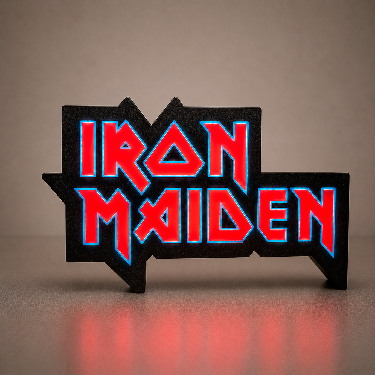 Luminária Lightbox Iron Maiden