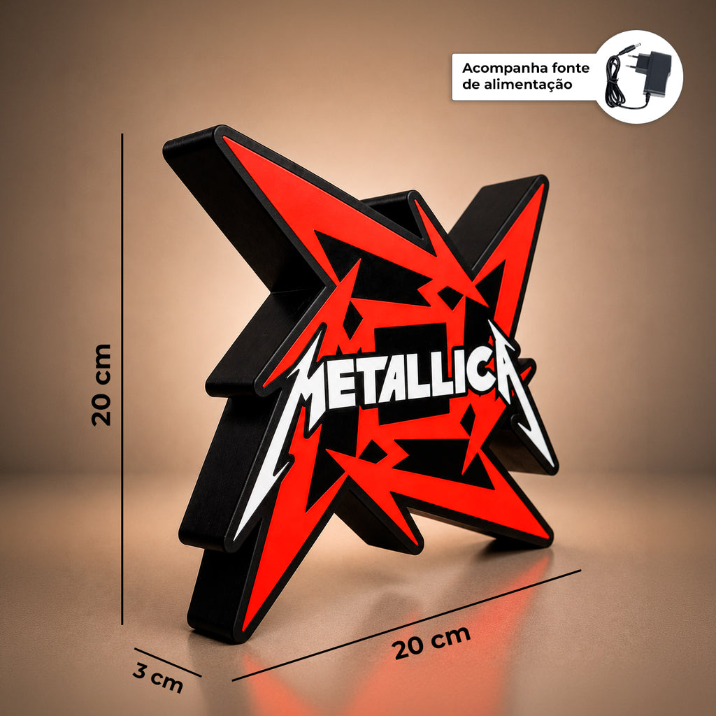 Luminária Lightbox Metallica