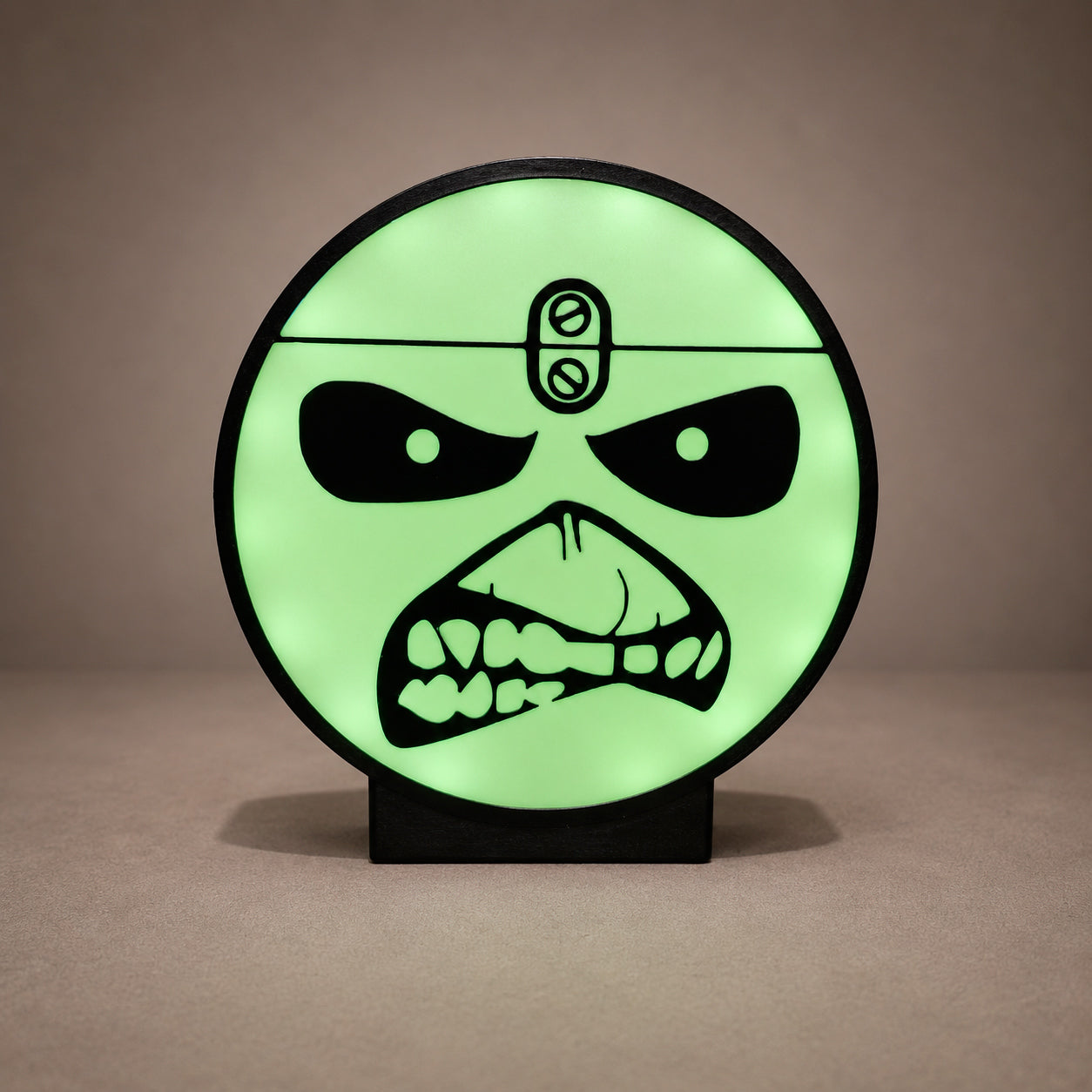Luminária Lightbox Eddie (Iron Maiden)