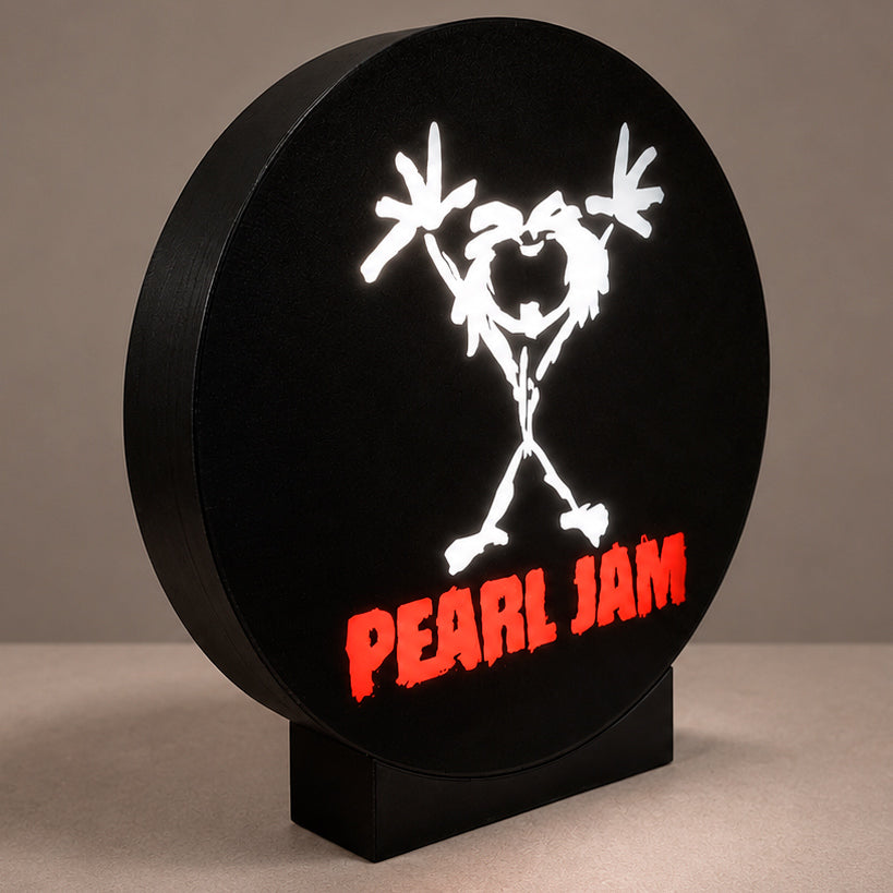 Luminária Lightbox Pearl Jam